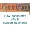 bankruptcy and support payments | child support | alimony