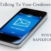 dealing with creditors after bankruptcy
