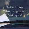 parking and traffic tickets in bankruptcy