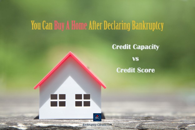 declaring bankruptcy house